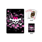 Scene Skull Splatter Playing Cards Single Design (Mini)