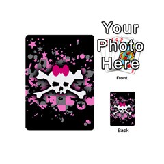 Scene Skull Splatter Playing Cards 54 Designs (Mini) from ArtsNow.com Back