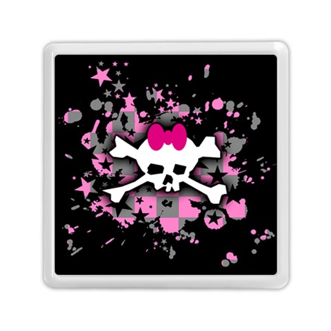 Scene Skull Splatter Memory Card Reader (Square) from ArtsNow.com Front
