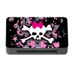 Scene Skull Splatter Memory Card Reader with CF