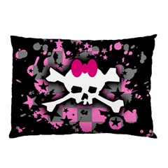 Scene Skull Splatter Pillow Case (Two Sides) from ArtsNow.com Front