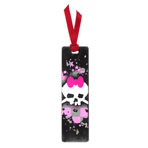 Scene Skull Splatter Small Book Mark from ArtsNow.com Front
