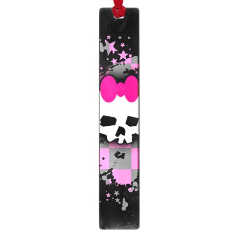 Scene Skull Splatter Large Book Mark from ArtsNow.com Front