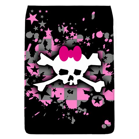 Scene Skull Splatter Removable Flap Cover (L) from ArtsNow.com Front