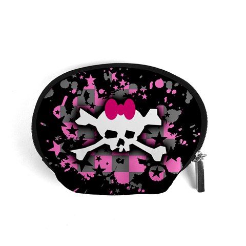 Scene Skull Splatter Accessory Pouch (Small) from ArtsNow.com Front