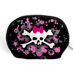 Scene Skull Splatter Accessory Pouch (Medium) from ArtsNow.com Front