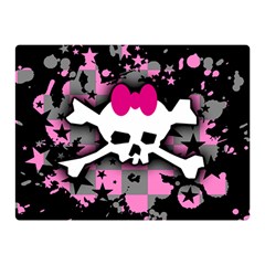 Scene Skull Splatter Double Sided Flano Blanket (Mini) from ArtsNow.com 35 x27  Blanket Back