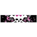 Scene Skull Splatter Small Flano Scarf