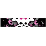 Scene Skull Splatter Large Flano Scarf 