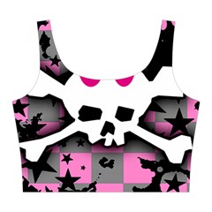 Scene Skull Splatter Midi Sleeveless Dress from ArtsNow.com Top Front