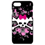 Scene Skull Splatter iPhone 7/8 Black UV Print Case