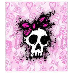 Sketched Skull Princess Drawstring Pouch (Medium) from ArtsNow.com Front