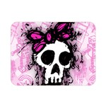 Sketched Skull Princess Double Sided Flano Blanket (Mini)