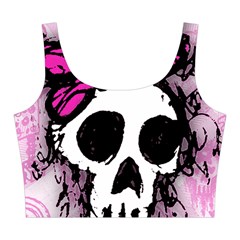 Sketched Skull Princess Midi Sleeveless Dress from ArtsNow.com Top Front