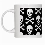 Skull and Crossbones White Mug