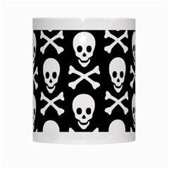 Skull and Crossbones White Mug from ArtsNow.com Center