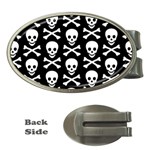 Skull and Crossbones Money Clip (Oval)