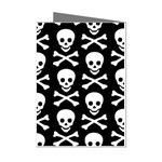 Skull and Crossbones Mini Greeting Cards (Pkg of 8)