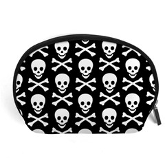 Skull and Crossbones Accessory Pouch (Large) from ArtsNow.com Front