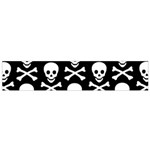 Skull and Crossbones Small Flano Scarf