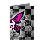 Skull Butterfly Mini Greeting Card