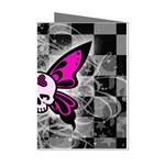 Skull Butterfly Mini Greeting Cards (Pkg of 8)