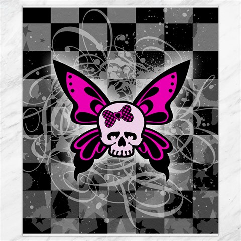 Skull Butterfly Canvas 8  x 10  from ArtsNow.com 8.15 x9.66  Canvas - 1