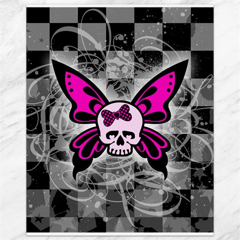 Skull Butterfly Canvas 16  x 20  from ArtsNow.com 15.75 x19.29  Canvas - 1