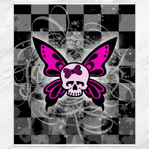 Skull Butterfly Canvas 20  x 24  from ArtsNow.com 19.57 x23.15  Canvas - 1
