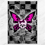 Skull Butterfly Canvas 24  x 36 