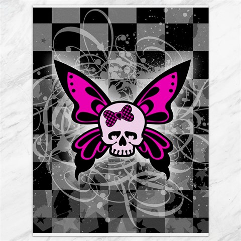 Skull Butterfly Canvas 36  x 48  from ArtsNow.com 35.26 x46.15  Canvas - 1