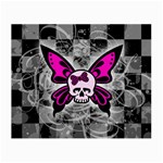 Skull Butterfly Small Glasses Cloth (2 Sides)