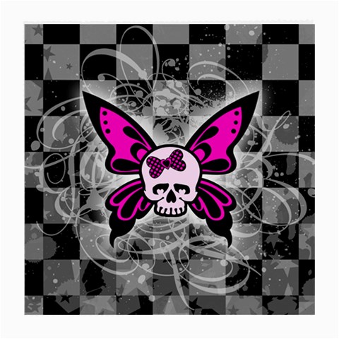 Skull Butterfly Medium Glasses Cloth (2 Sides) from ArtsNow.com Front