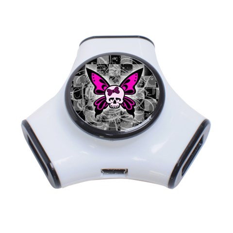 Skull Butterfly 3 Front