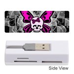 Skull Butterfly Memory Card Reader (Stick)