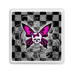 Skull Butterfly Memory Card Reader (Square)