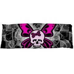 Skull Butterfly Body Pillow Case Dakimakura (Two Sides) from ArtsNow.com Back