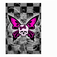 Skull Butterfly Small Garden Flag (Two Sides) from ArtsNow.com Front