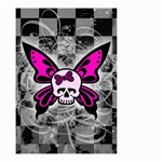 Skull Butterfly Small Garden Flag (Two Sides)