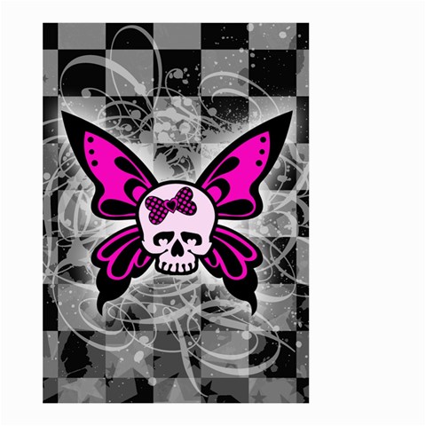 Skull Butterfly Large Garden Flag (Two Sides) from ArtsNow.com Front