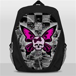 Skull Butterfly Backpack Bag