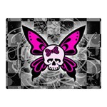 Skull Butterfly Double Sided Flano Blanket (Mini)