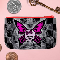 Skull Butterfly Large Coin Purse from ArtsNow.com Back