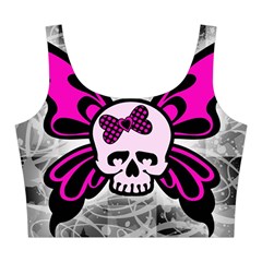 Skull Butterfly Midi Sleeveless Dress from ArtsNow.com Top Back