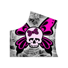 Skull Butterfly Women s Button Up Vest from ArtsNow.com Top Left