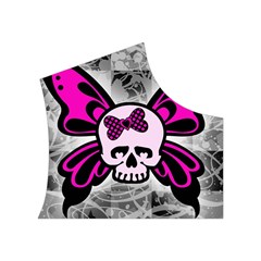 Skull Butterfly Women s Button Up Vest from ArtsNow.com Top Right