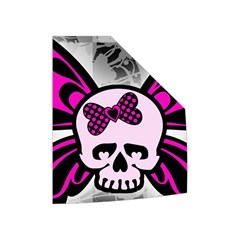 Skull Butterfly Women s Button Up Vest from ArtsNow.com Left Pocket