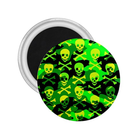 Skull Camouflage 2.25  Magnet from ArtsNow.com Front
