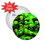 Skull Camouflage 2.25  Button (100 pack)