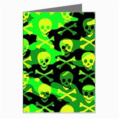 Skull Camouflage Greeting Card from ArtsNow.com Left